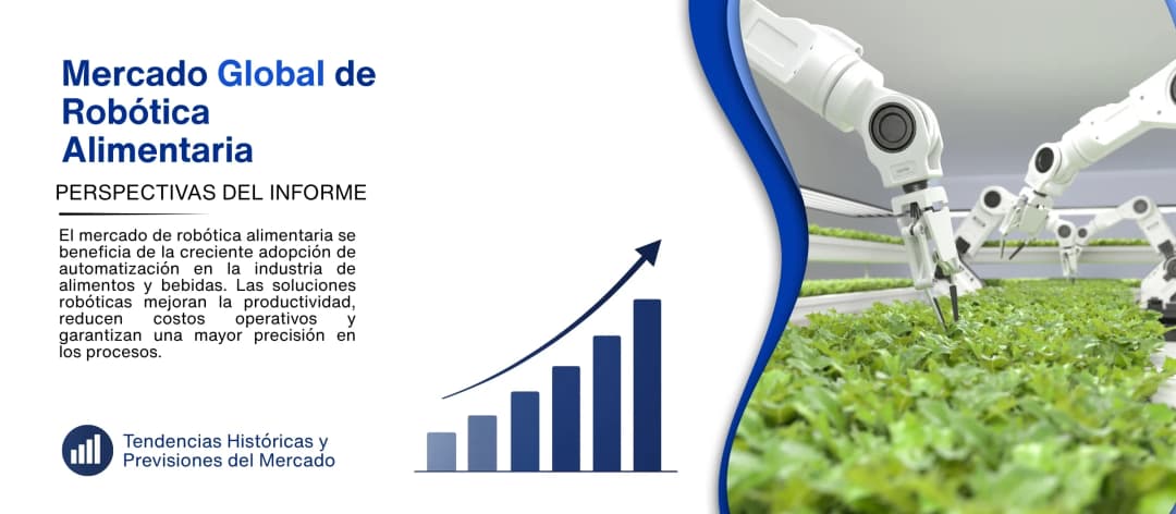 informe del marcado de robotica alimentaria