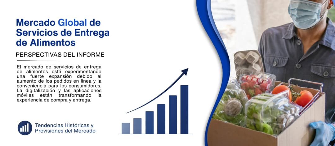 informe del marcado de servicios de entrega de alimentos