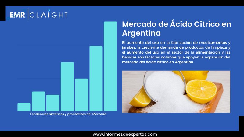 Mercado de Ácido Cítrico, Tamaño, Cuota, Informe 2024-2032