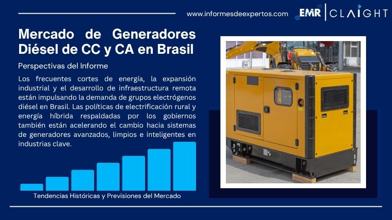 Informe del Mercado de Generadores Diésel de CC y CA en Brasil
