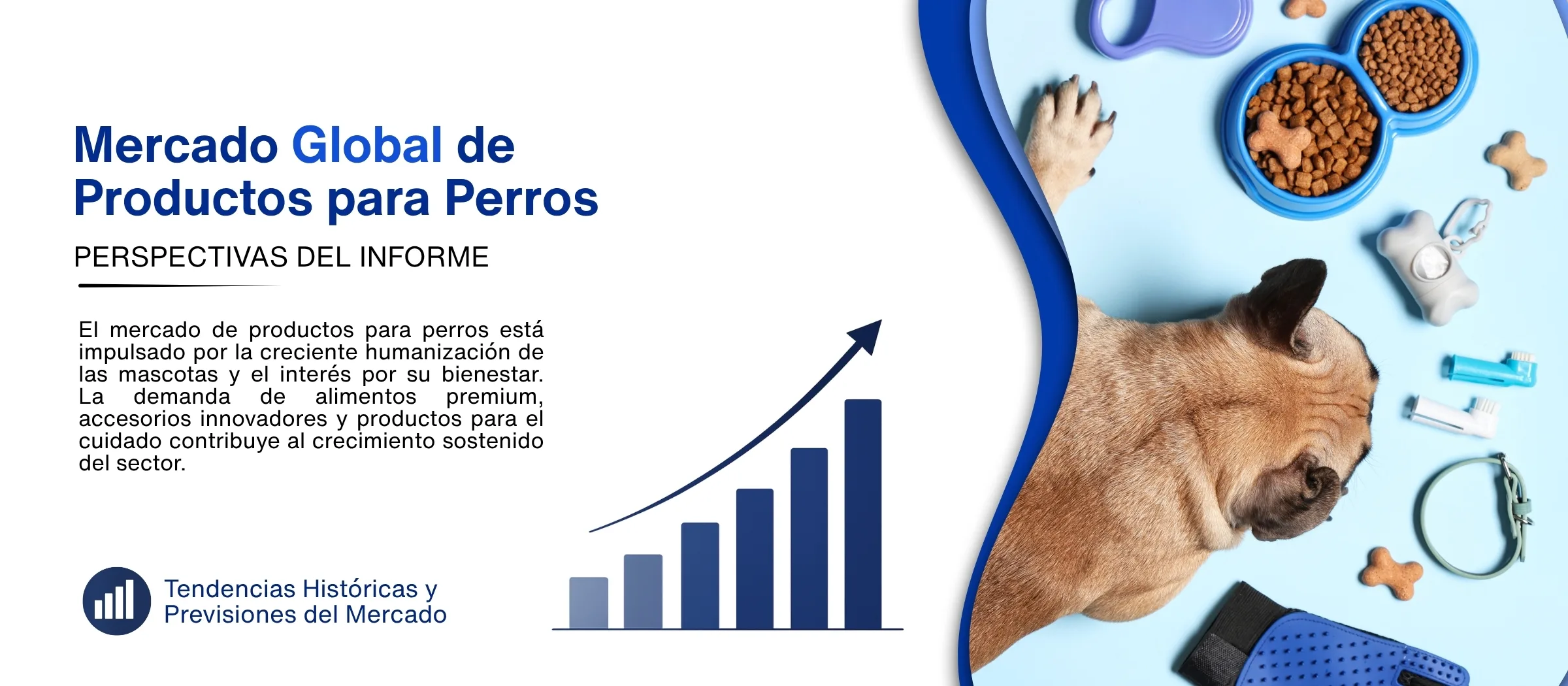 informe del mercado de productos para perros