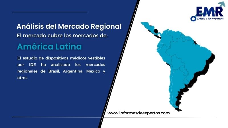 Mercado de Dispositivos Médicos Vestibles en América Latina Region