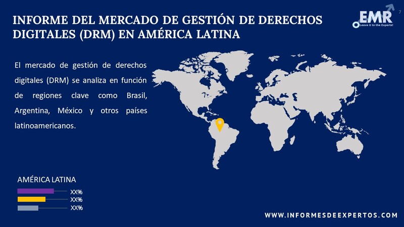 Mercado de Gestión de Derechos Digitales (DRM) en América Latina Segmento