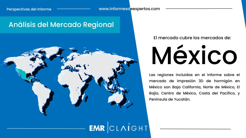 Mercado de Impresión 3D de Hormigón en México Region