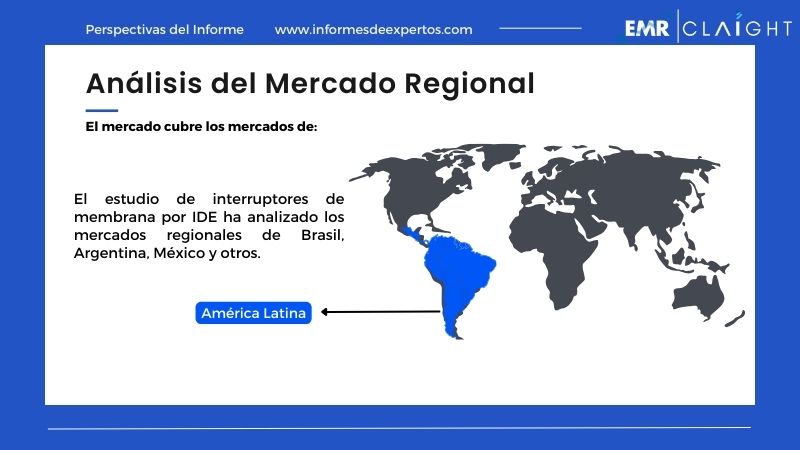 Mercado de Interruptores de Membrana en América Latina Region