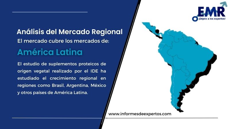 Mercado de Suplementos Proteicos de Origen Vegetal en América Latina Region