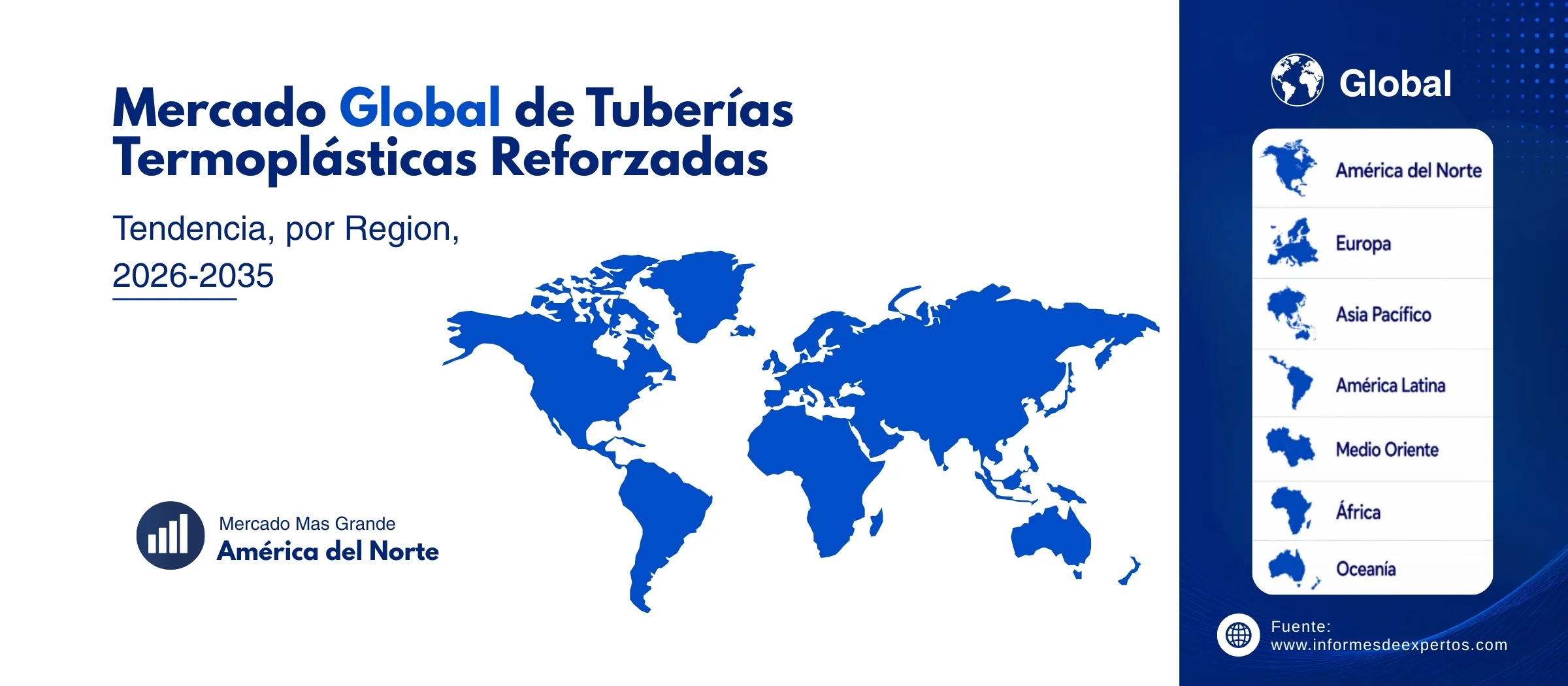 mercado de tubos termoplasticos reforzados region
