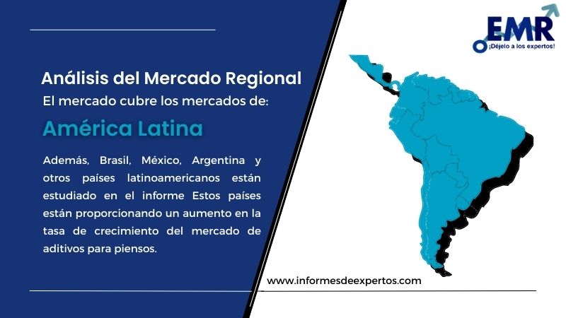 Mercado Latinoamericano de Aditivos para Piensos Region