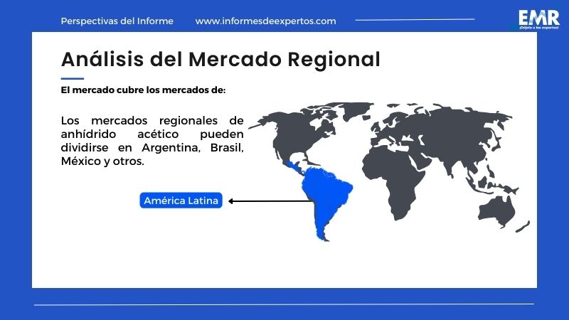 Mercado Latinoamericano de Anhídrido Acético Region