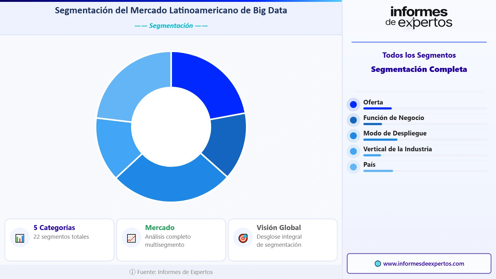 Segmento del Mercado Latinoamericano de Big Data