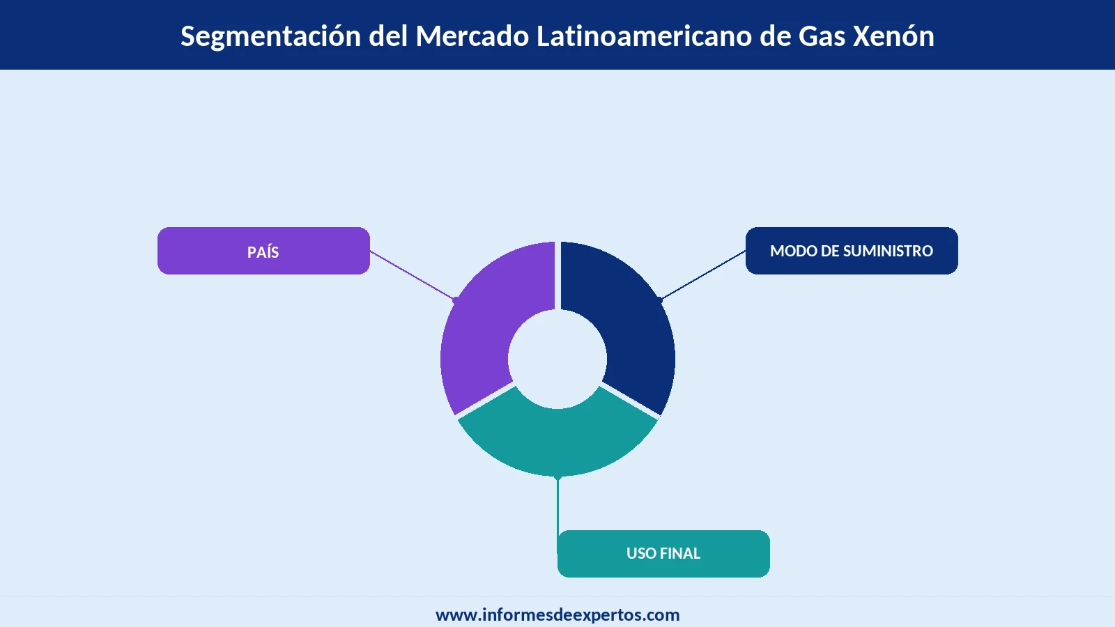 Mercado Latinoamericano de Gas Xenón Segmento