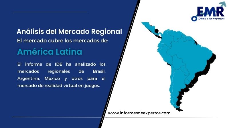 Mercado Latinoamericano de Realidad Virtual en Juegos Region