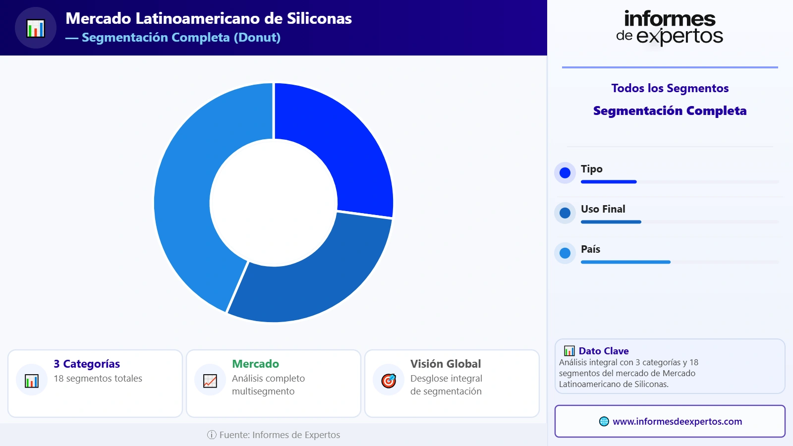 Segmento del Mercado Latinoamericano de Siliconas