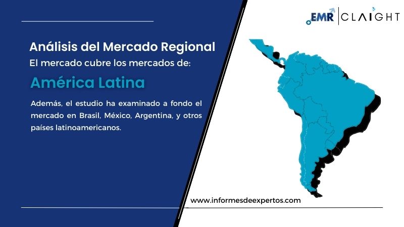 Region del Mercado Latinoamericano de Servicios de Datos Satelitales